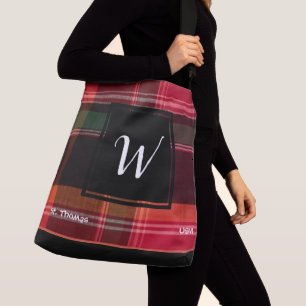 Bolsa Ajustável RUA das Ilhas Virgens dos EUA Thomas USVI Madras M