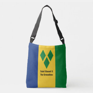 Bolsa Ajustável Rua Vincent e Bandeira de Granadinas Vincy