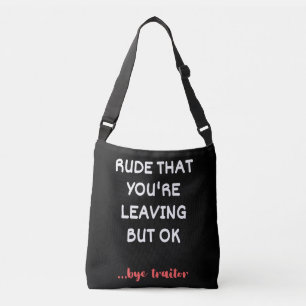 Bolsa Ajustável Rude que você está saindo, boa sorte achando melho