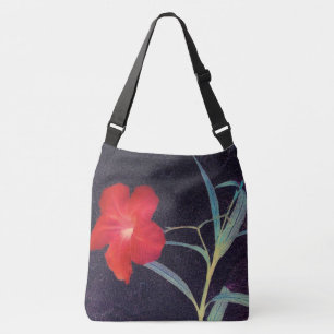 Bolsa Ajustável Ruptura de Flor Vermelho Russo