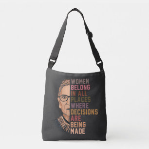 Bolsa Ajustável Ruth Bader Ginsburg RBG