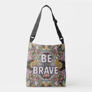 Bolsa Ajustável Saca Inspiradora Seja Corajosa – design colorido