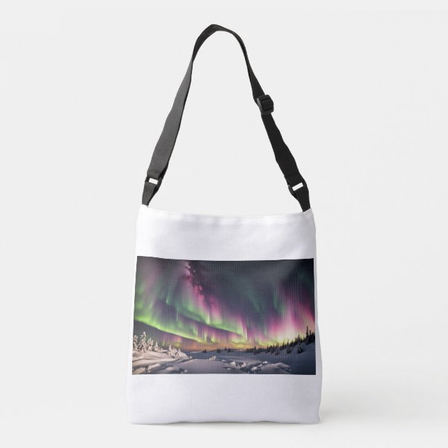 Bolsa Ajustável Saco Aurora borealis (Verso)