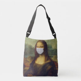 Bolsa Ajustável Saco com a imagem da Mona Lisa