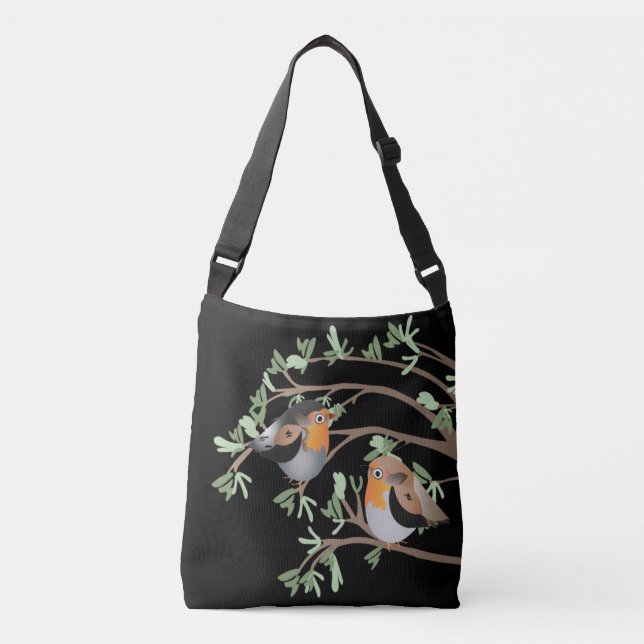 Bolsa Ajustável saco com robins (Frente)