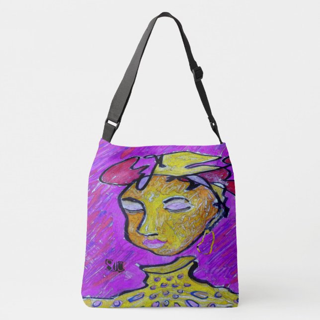 Bolsa Ajustável Saco da cara da dália (Verso)