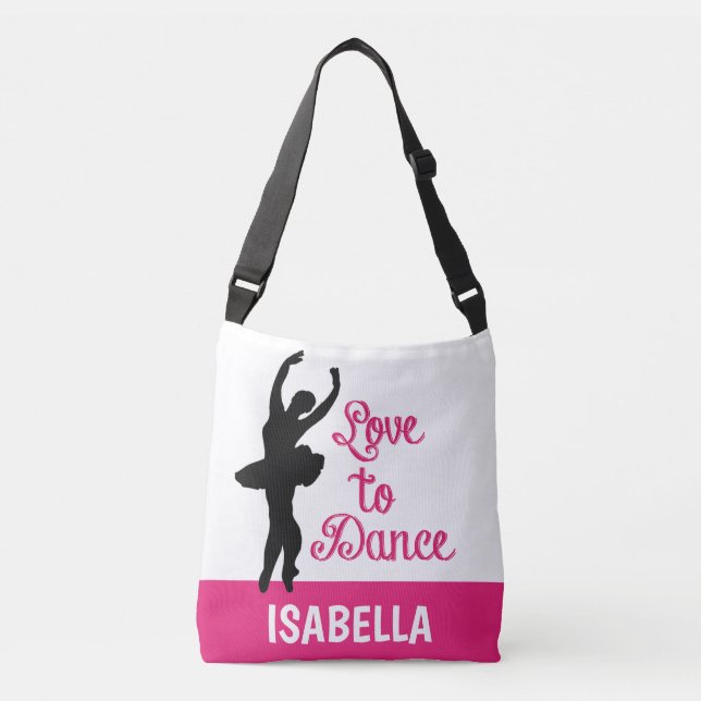 Bolsa Ajustável Saco da dança do dançarino das meninas da (Frente)