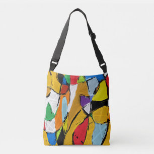 Bolsa Ajustável Saco de Abstrato amarelo