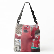 Saco de Compras Engraçado com Bonecos de Tubo Infl