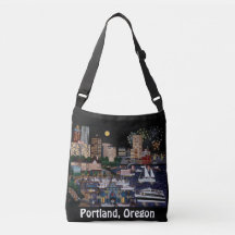 Saco de compras Portland à Noite