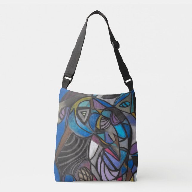 Bolsa Ajustável Saco de Corpo Cruzado (Frente)