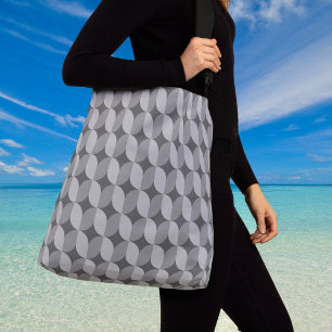 Bolsa Ajustável Saco de corpo cruzado grande e padrão monocromátic