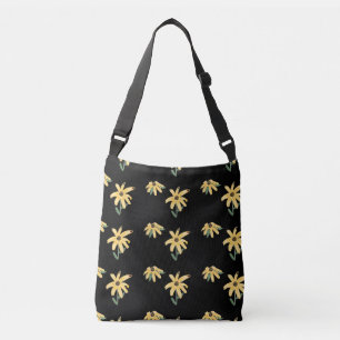 Bolsa Ajustável Saco de cruz de flor amarela