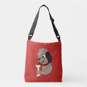 Bolsa Ajustável Saco de desenho de cães bonitos