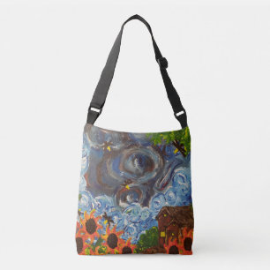 Bolsa Ajustável Saco de impressão de arte de "Imagine-se como Van