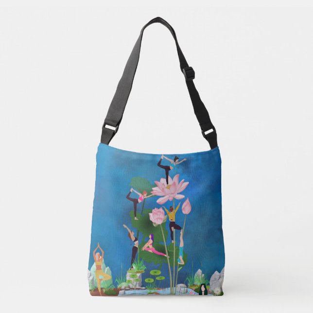 Bolsa Ajustável Saco de ioga (Frente)