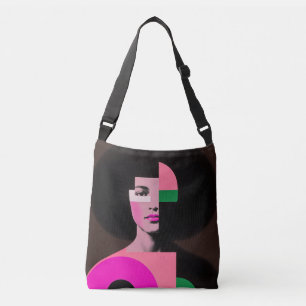Bolsa Ajustável Saco de mão com arte de retrato de deusa moderna