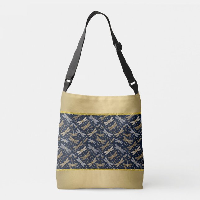 Bolsa Ajustável Saco de mão Dragonfly   (Verso)