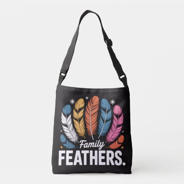 Bolsa Ajustável Saco de Penas da Família (Verso)