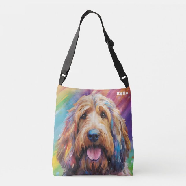 Bolsa Ajustável Saco de Retrato Personalizado de Cão, Compro Perso (Verso)