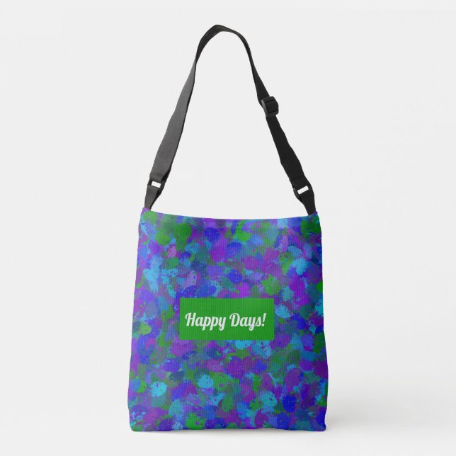 Bolsa Ajustável Saco de toques de cor Pavock (Verso)