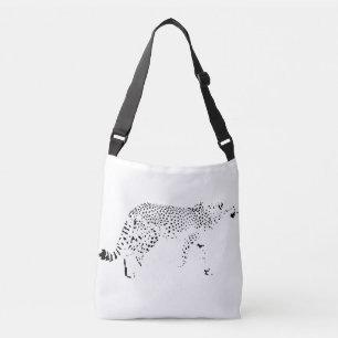 Bolsa Ajustável Saco de tota de Cheetah e Leopard