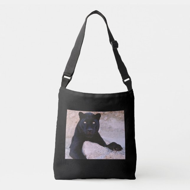 Bolsa Ajustável Saco de Tota de Gato Preto (Frente)