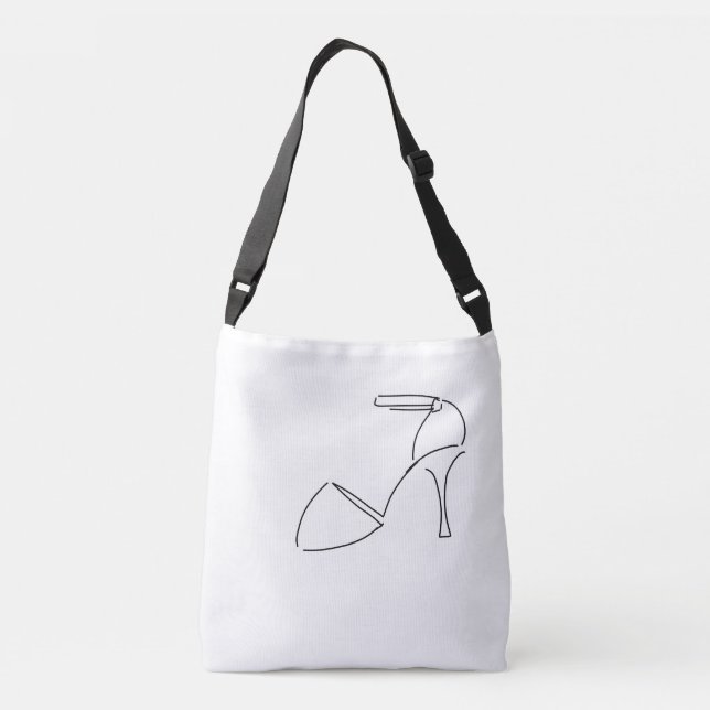 Bolsa Ajustável Saco dos calçados do tango (Verso)