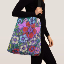 Saco Floral Crossbody