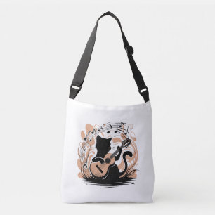 Bolsa Ajustável Saco - Gato Preto