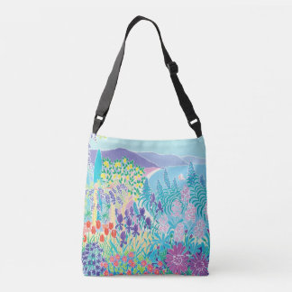 Bolsa Ajustável Saco italiano do jardim do beira-mar pelo artista