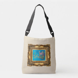 Bolsa Ajustável Saco moldado sem falhas de Crossbody da borboleta