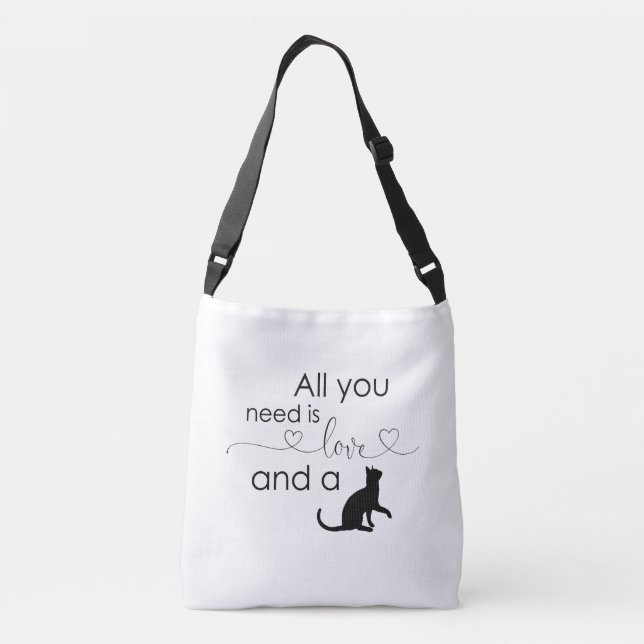 Bolsa Ajustável Saco para amantes de gato (Verso)