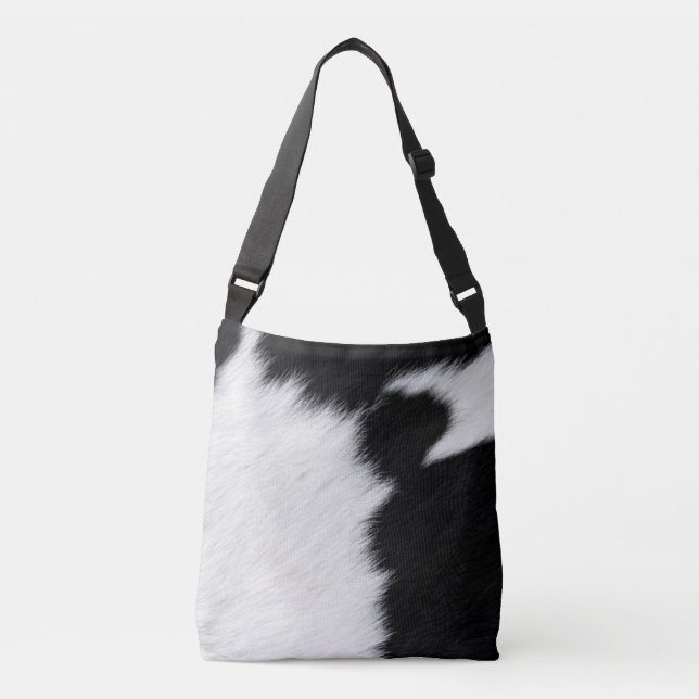 Bolsa Ajustável Saco preto de impressão branco (Frente)