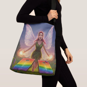 Bolsa Ajustável Saco transversal para festa de casamento de fada d