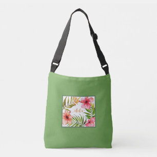 Bolsa Ajustável Saco verde-aloha-do-Havaí ou de cruz-castanha