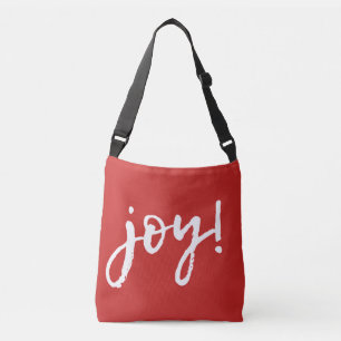 Bolsa Ajustável Saco vermelho de Crossbody da alegria grande