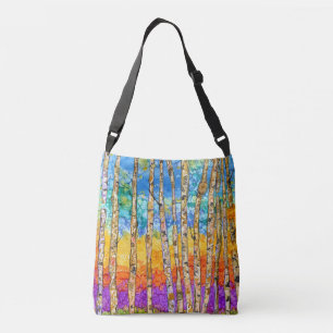 Bolsa Ajustável Sacola bonita e colorida das árvores de Aspen