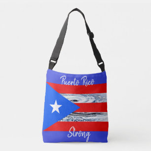 Bolsa Ajustável Sacola do furacão da bandeira de Puerto Rico