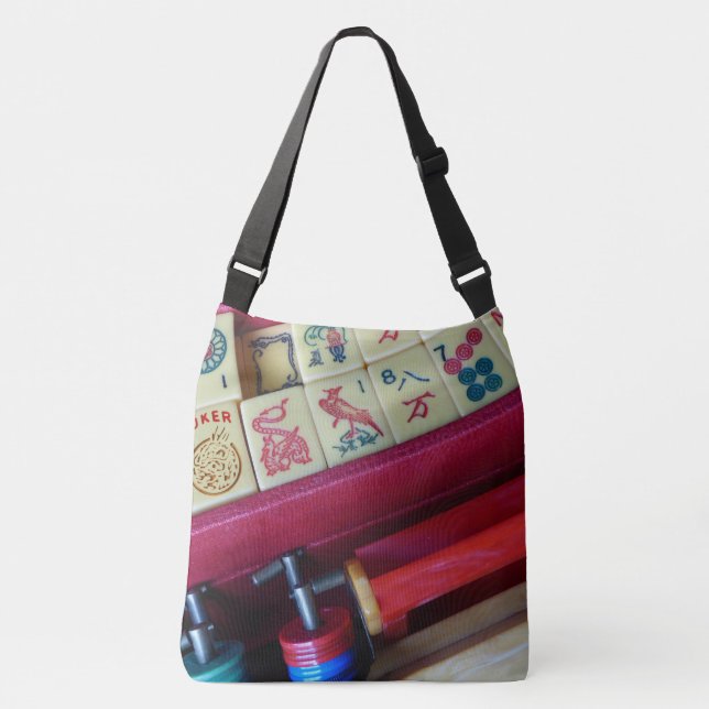 Bolsa Ajustável Sacola do Mah Jongg (Frente)