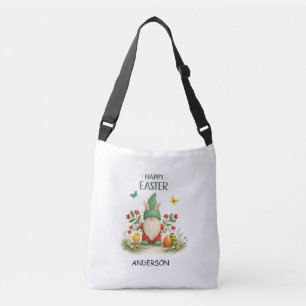 Bolsa Ajustável Sacolinha personalizada de Páscoa mini gnomo fofo 