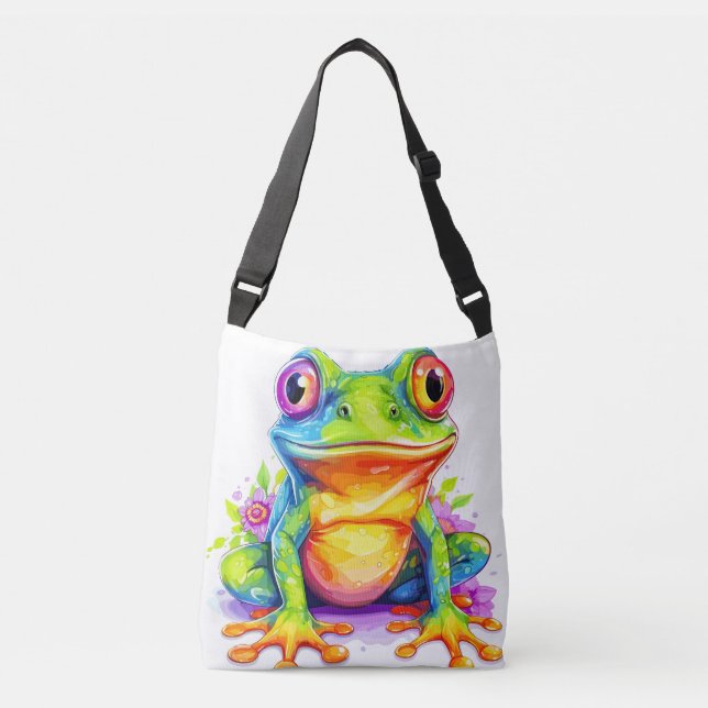 Bolsa Ajustável Sagui Colorido Adorável (Frente)