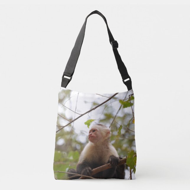 Bolsa Ajustável Sai-Cara-Branca-Curioso (Frente)