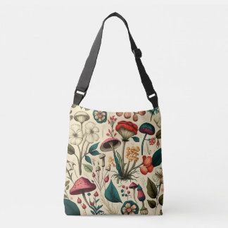 Bolsa Ajustável Sala de Cogumelos Clássico Premium e Design de Flo