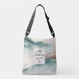 Bolsa Ajustável Salm 23"4 Ele Restaura Minha Cruz De Alma