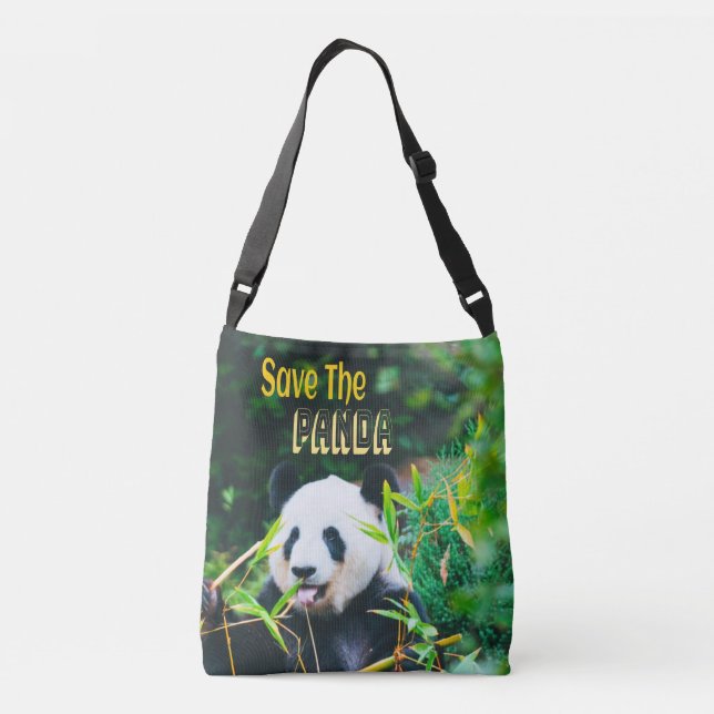 Bolsa Ajustável Salve O Panda (Verso)