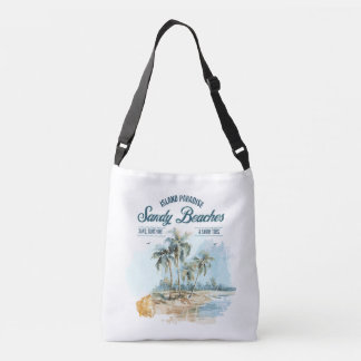 Bolsa Ajustável Sandy Beaches Crossbody Bag