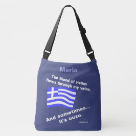 Bolsa Ajustável Sangue de Hellas e Ouzo Personalizado