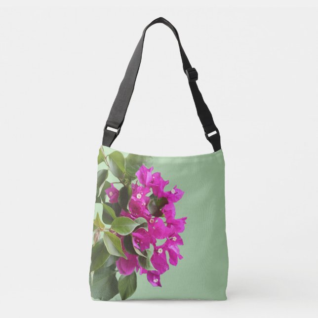 Bolsa Ajustável Sangue Floral Rosa (Frente)