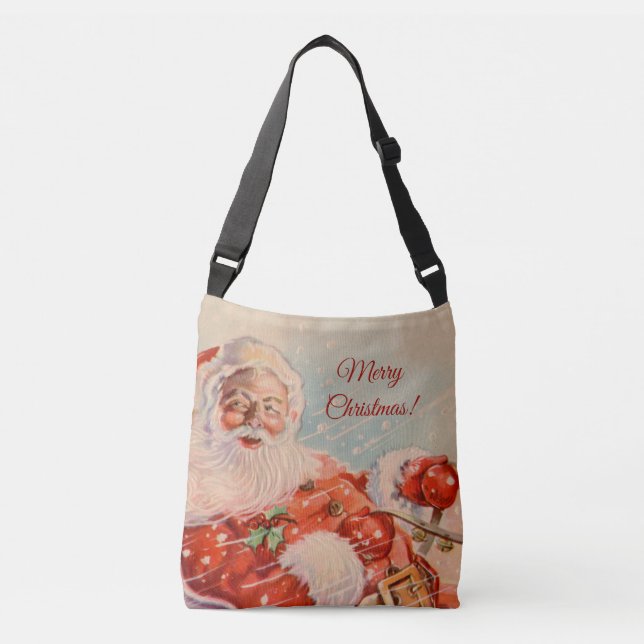 Bolsa Ajustável Santas Sleigh Ride (Frente)